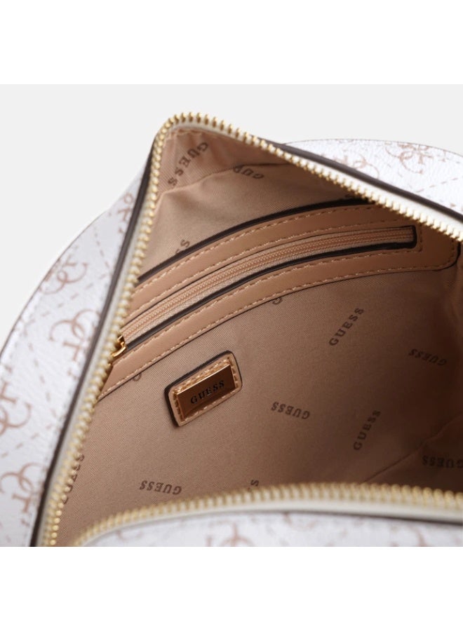 جس حقيبة كروس بودي نسائية GUESS Kamryn – لون حليبي، نقش 4G، حزام قابل للتعديل - Image 4